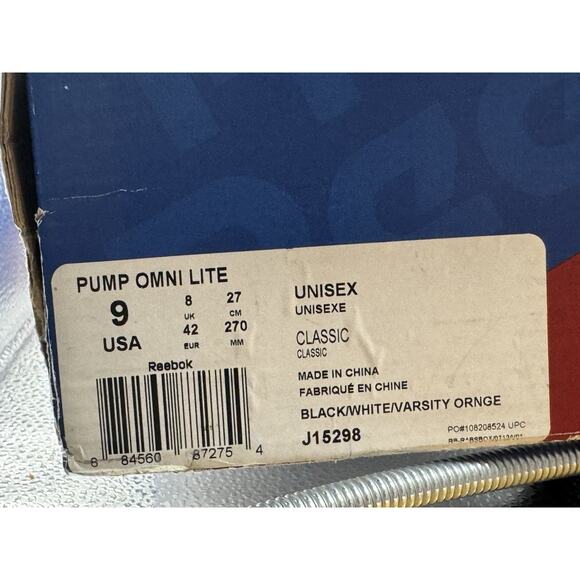 RARE ? Size 9 - 2009 Reebok Pump Omni‎ Zone II Dee Brown 4-J15298 main image 7